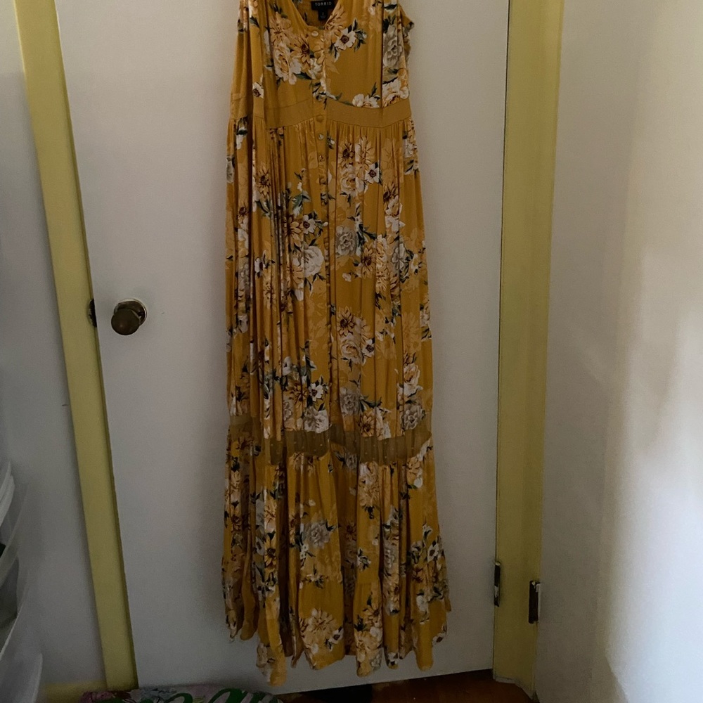 Yellow Maxi Dress
